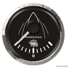 Osculati Rudder angle indicator black glossy, 27.321.17