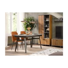 Алмаз. Любимый дом Элиот Стенка для гостиной №3 (Оникс Серый Орех фактурный)