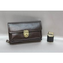 Маленькая барсетка 0219 02 коричневая