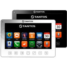 Tantos Видеодомофон Tantos PRIME Slim (Прайм Слим) Белый Черный запись по движению с 1 камеры внешний бп