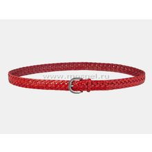 Плетеный ремень AT30-124 красный