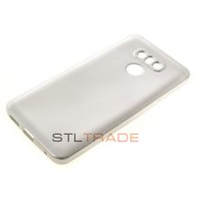 Силиконовый чехол TPU Case Металлик LG G6 серебро