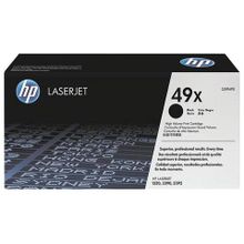 Картридж лазерный HP (Q5949X) LaserJet 1320 3390 3392 и другие, №49X, оригинальный, ресурс 6000 стр.