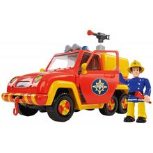 Fireman Sam Пожарный Сэм, Машина Венус со звуком и функцией воды, 19см 9257656