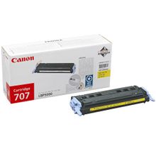 Картридж Canon 707 yellow для LBP 5000,5100 (2000 стр)