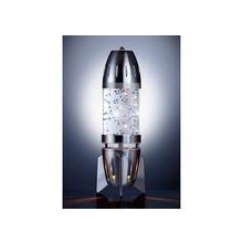 Лава лампа «фаерфлоу р1» (хром) серебряный блеск
