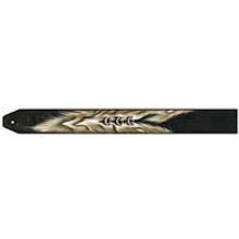 2G3-10 Ремень для гитары. Двухслойная кожа, 77мм АМС