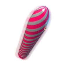 Розовый вибратор Sweet Swirl Vibrator - 21,3 см. Розовый