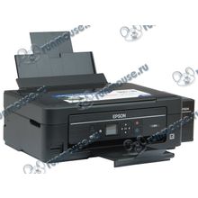 МФУ Epson "L486" A4, струйный, принтер + сканер + копир, CR, ЖК 1.45", черный (USB2.0, WiFi) [137064]