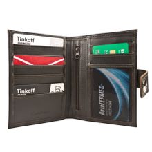 Carlo Gattini Кожаное портмоне Coste brown (арт. 7416-04)