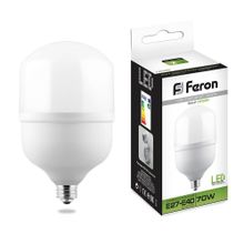 Feron Лампа светодиодная Feron E27-E40 70W 4000K Цилиндр Матовая LB-65 25822 ID - 235055