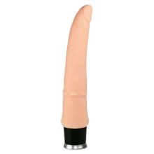 Анальный вибратор Nature Skin Anal Vibe - 21,5 см. (54457)