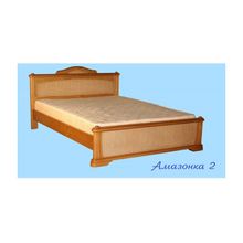 Кровать Лион 2 (ВМК Шале) (Размер кровати: 140Х190 200, Ортопедическое основание: Нет.)