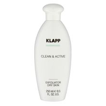 Эксфолиатор для сухой кожи Klapp Clean&Active Exfoliator Dry Skin 250мл