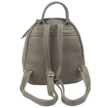 Маленький рюкзак серый 3391