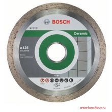 Bosch Алмазный диск Standard for Ceramic 125х22.23 10 шт (2608603232 , 2.608.603.232)