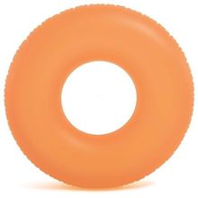 Круг для плавания Intex 59262 "Неон" 91см, 9+ оранжевый