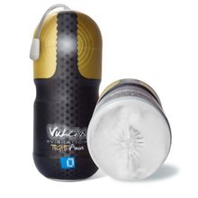 Topco Sales Мастурбатор-анус с вибрацией Vulcan Love Skin Masturbator Tight Anus Vibe (прозрачный)