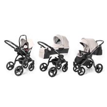 Коляска 3 в 1 Esspero I-Nova Alu (шасси Black) - Beige