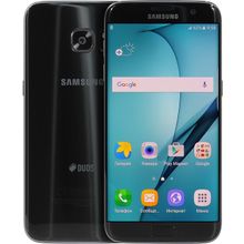 Коммуникатор  Samsung Galaxy S7 edge  SM-G935F-32 Black Diam.(2.3GHz, 4GbRAM, 5.5"2560x1440, 4G+BT+WiFi+GPS, 32Gb+microSD, 12Mpx, Andr)