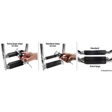Osculati Telescopic large ladder AISI316 black 5 steps, 49.541.65