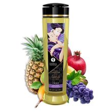 Shunga Массажное масло Libido Exotic Fruits с ароматом экзотических фруктов - 240 мл.