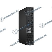 Компьютер Dell "OptiPlex 7050 Micro" 7050-2592 (Core i5 6500T-2.50ГГц, 8ГБ, 1000ГБ, HDG, LAN, WiFi, BT, W&apos;10 Pro) + клавиатура + мышь [142354]