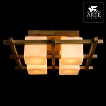 Потолочная люстра Arte Lamp Woods A8252PL-4BR