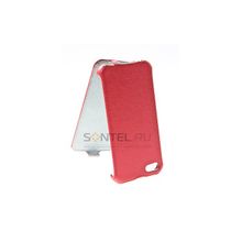 Чехол-книжка SmartBuy Shiny для iPhone 5, красный SBC-Shiny-R