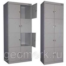 Металлический шкаф для одежды ШРК-28 800