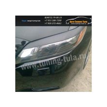 Накладки фар передние ресницы Toyota Camry V40 2006+ арт.627-24