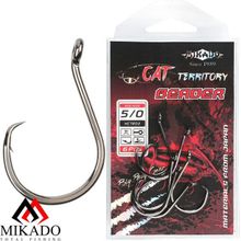 Крючки Mikado CAT TERRITORY -  BEADER № 9 0 BN (3 шт.)