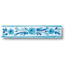 Tonalite Cotto D` Arte Azzurro Listello Erika 3x15 см