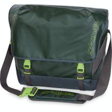 Мужская уличная тёмно-зелёная сумка с внутренними карманами-органайзерами Dakine Granville 26L Forest непромокаемая