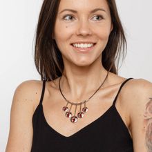 Колье "Листья", Laetitia Moreau (арт. 72800-4)