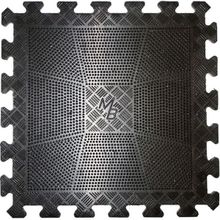 Коврик резиновый черный MB Barbell 400х400, толщина 12мм (MB-MatBL-12)