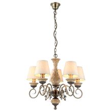 Подвесная люстра Arte Lamp Ivory A9070LM-5AB