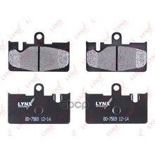 Колодки Тормозные Дисковые | Зад | Lexus Ls 430 00-06 LYNXauto арт. BD7569