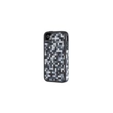 Speck fabshell  для iphone 4s pixelparty black white