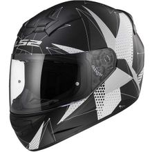 LS2 (Испания) Шлем LS2 FF352 ROOKIE BRILLIANT черно-серый