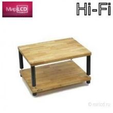 Apollo Storm 6 HiFi Base + 1 Shelf Satin Black Oak