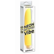 Pipedream Желтый водонепроницаемый вибратор Neon Luv Touch Vibe - 17 см. (желтый)