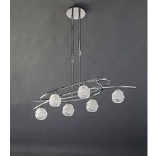 Подвесная люстра Mantra Loop Chrome 1801