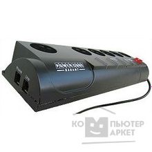 PowerCube Сетевой фильтр Garant 3.0 м, 5+1 чёрный, SISN-2-BLACK-10 защита от в ч, имп. помех, 2.5 кВт, защита от детей, защита телефона модема