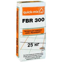 Quick-Mix FBR 300 Фугенбрайт 25 кг красно коричневая