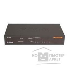 D-Link DES-1008P C1A Коммутатор 8 портовый 10 100, 4 порта c поддержкой PoE 802.3af