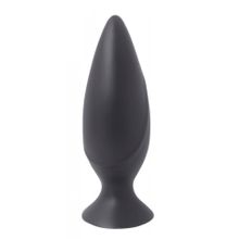 Черная анальная пробка Mojo Spades Medium Butt Plug - 10,7 см. (225097)