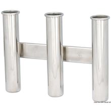 Osculati Wall mounting rod holder AISI 316 Nr. 3 rods, 41.167.80