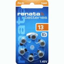 Батарейка RENATA Zinc-Air 13 BL6