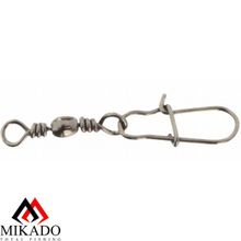 Застежка с вертлюжком Mikado Fastlock № 16.  тест 8 кг. (12 шт.)